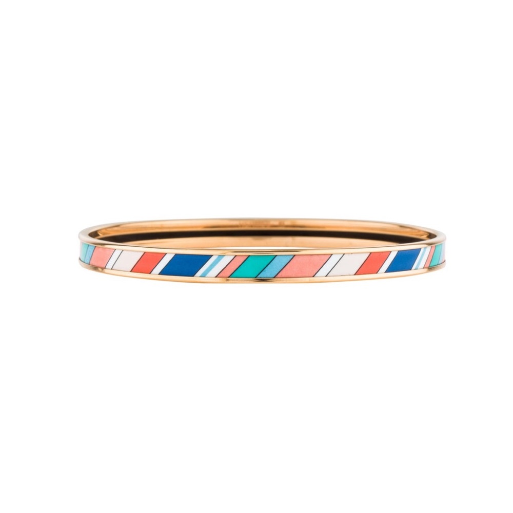 In Search of Hermès Extra Narrow Carioca Stripes Bangle